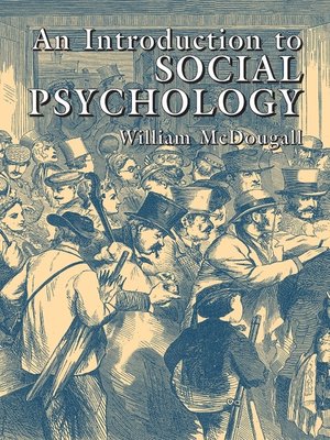 cover image of An Introduction to Social Psychology